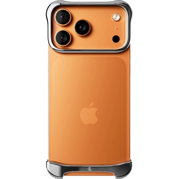 Arc Pulse hliníkový ochranný rám iPhone 17 Pro Max stříbrný - Pouzdra - Obrázek 79DJ000K01