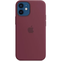 Apple silikonový kryt s MagSafe na iPhone 12 mini švestkový - Pouzdra