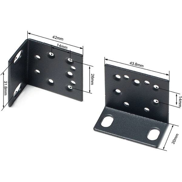 TP-Link RackMount Kit-19 Sada pro montáž přepínačů do racku - Držáky - Obrázek 79O8G00101