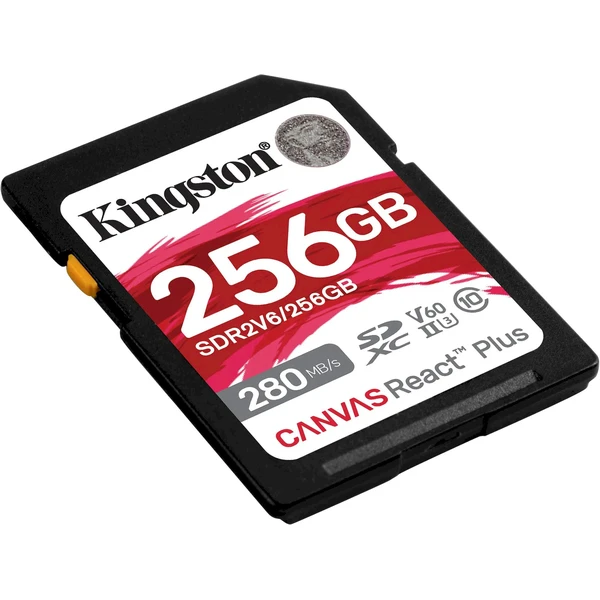 Kingston SDXC 256GB Canvas React Plus V60 - Paměťové karty - Obrázek 79PC000J01