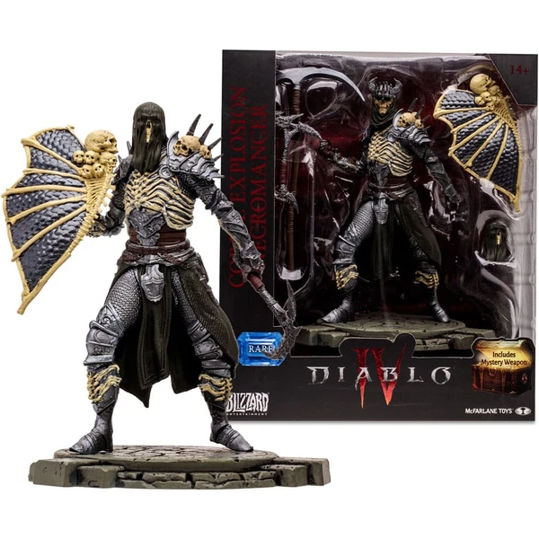 Akční figurka McFarlane Diablo 4 - Necromancer (Rare) 15 cm - Figurky - Obrázek 79T1000N01