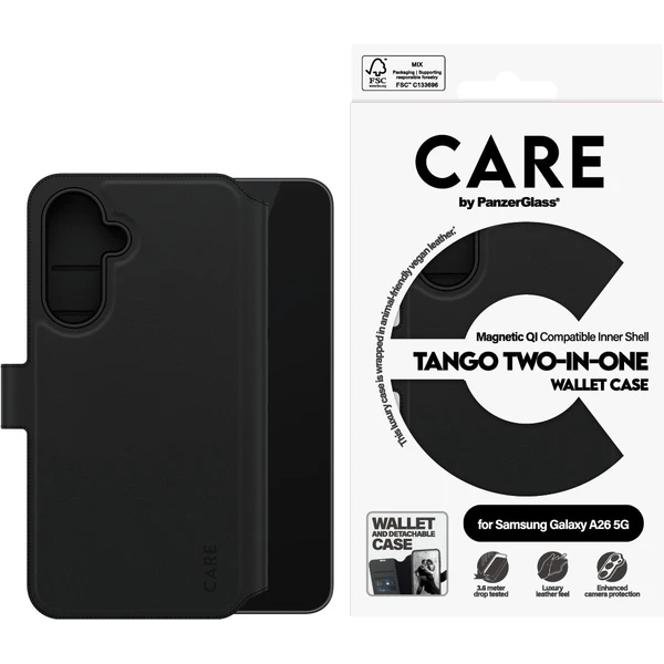 PanzerGlass® CARE pouzdro Samsung Galaxy A26 Tango 2v1 Wallet - Pouzdra - Obrázek 79UC000K01