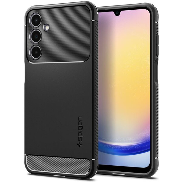 Spigen Rugged Armor kryt Samsung Galaxy A25 5G matně černý