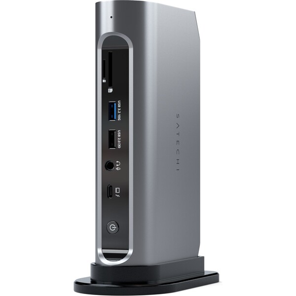 Satechi Thunderbolt 4 Multimedia Pro Dock - Space Gray Aluminium Vesmírně šedá