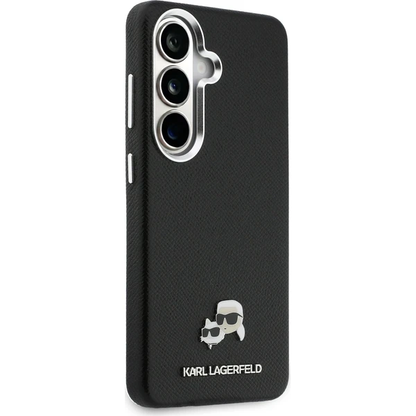 Karl Lagerfeld Grained PU Leather K&CH Heads Magnetic kryt Samsung Galaxy S26 černý - Pouzdra - Obrázek 79abcfab45554deda965b144a04fafa7