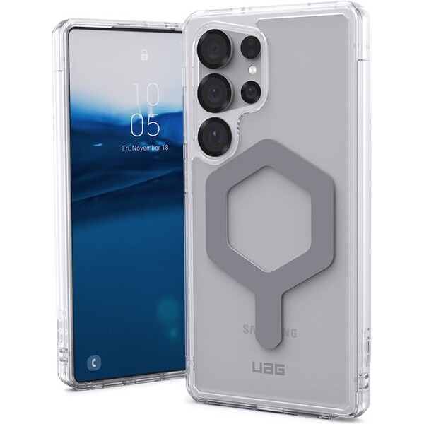 UAG Plyo Pro kryt Samsung Galaxy S25 Ultra čirý/stříbrný