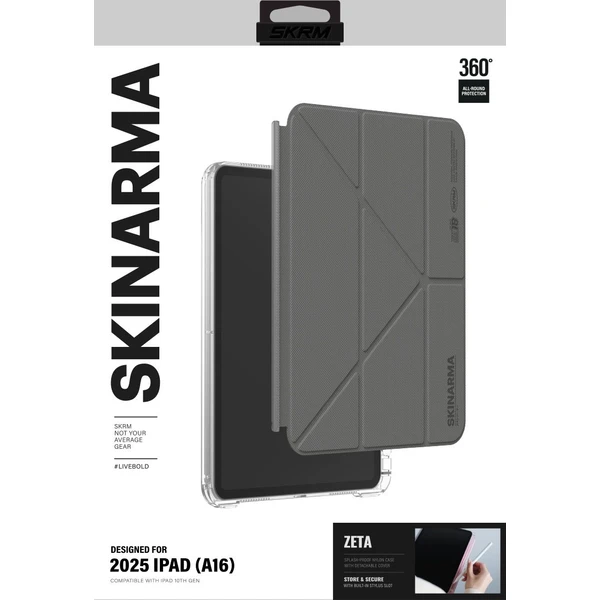 SKINARMA Zeta pouzdro pro iPad 11" (2025) Grey - Pouzdra - Obrázek 79b3d48390184f56afa254b78d1ea5d4