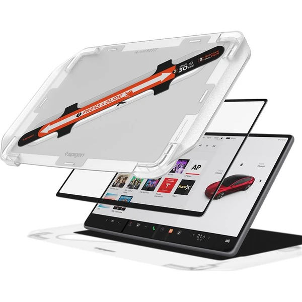 Spigen EZ Fit Anti Glare Screen Protector tvrzené sklo Tesla Model 3 Highland 2024 - Ochranné folie a skla - Obrázek 79cbeb9d92f6449e89d0950693588ff0