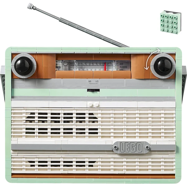 LEGO® Icons 10334 Retro rádio - LEGO - Obrázek 79e920815f4441fe902cb2240884970d