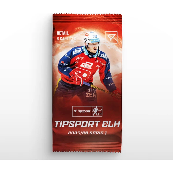 Hokejové karty SportZoo Tipsport ELH 2025/26 1. série Retail balíček - Hokejové karty - Obrázek 7AJM000K01