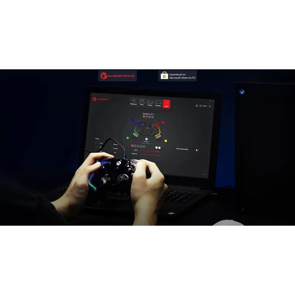 GameSir Kaleid drátový ovladač (PC/XBOX) - Herní ovladače - Obrázek 7ARA000P01