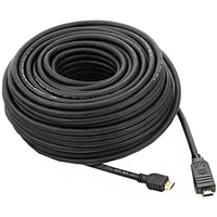 PremiumCord HDMI 1.4/HDMI 1.4 kabel s ethernetem a zesilovačem 4K 20m černý - Kabely a redukce