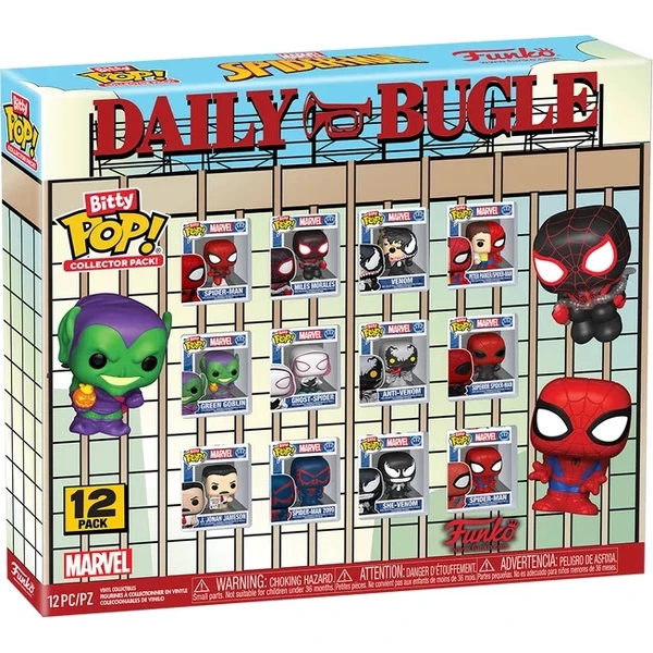 Funko Bitty POP: Spider-Man - Multipack 12 ks - Funko POP! - Obrázek 7AYM000K01