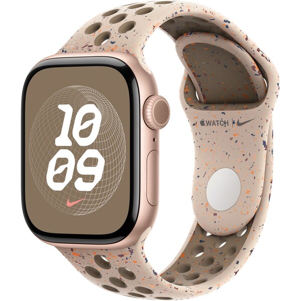 Apple Watch 40mm Desert Stone sportovní řemínek Nike - S/M MC2C4ZM/A