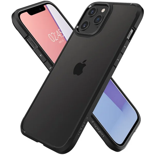 Spigen Ultra Hybrid kryt iPhone 12 / 12 Pro černý - Pouzdra - Obrázek 7BA3200401