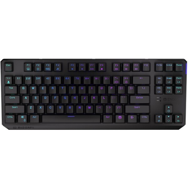 Endorfy Thock TKL Kailh Black CZ/SK bezdrátová klávesnice černá EY5C006 Černá