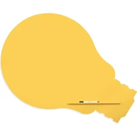 Rocada Skin Shape Idea 6460-1023 magnetická tabule žlutá dopravní RAL 1023 - Magnetické tabule