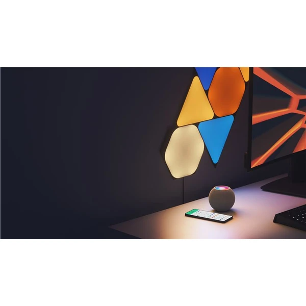 Nanoleaf Shapes v limitované edici Black Hexagons Expansion 3 Pack - Chytrá osvětlení - Obrázek 7BQ2000J01