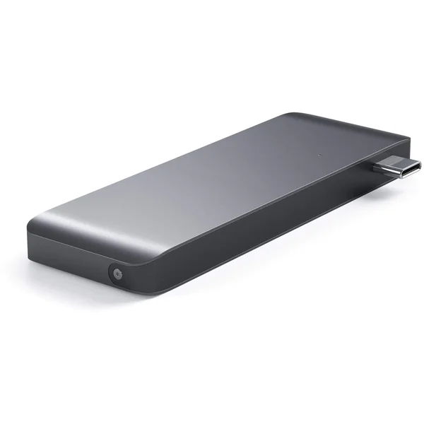 Satechi Passthrough USB hub MacBook 12" vesmírně šedý - USB huby - Obrázek 7CCE100301