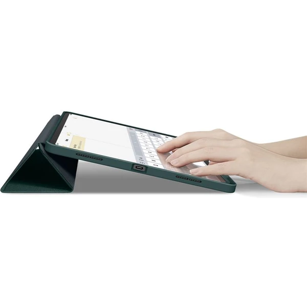 Spigen Urban Fit pouzdro iPad Air 13" (2024-2026) půlnočně zelené - Pouzdra - Obrázek 7CE5000O01