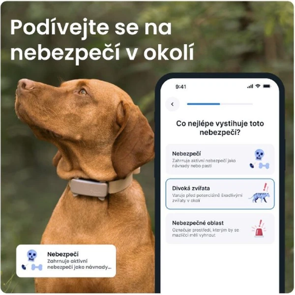 Tractive GPS DOG 6 lokátor polohy a aktivity pro psy hnědý - GPS moduly - Obrázek 7CTD000L01