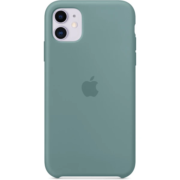 Apple silikonový kryt iPhone 11 kaktusově zelený - Pouzdra - Obrázek 7E4F300301