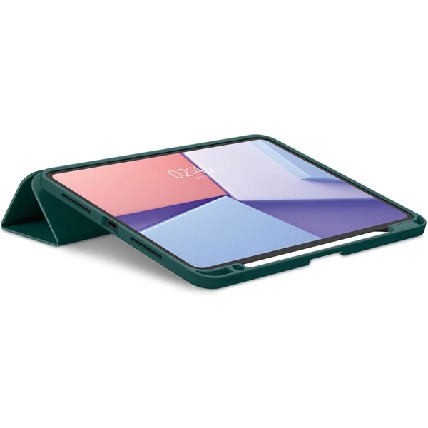 Spigen Urban Fit pouzdro iPad Pro 11" (2025) půlnočně zelené - Pouzdra - Obrázek 7EE5000O01