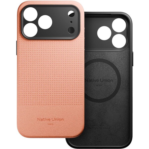 Native Union Active Case MagSafe kryt z recyklovaného materiálu iPhone 17 Pro Max apricot
