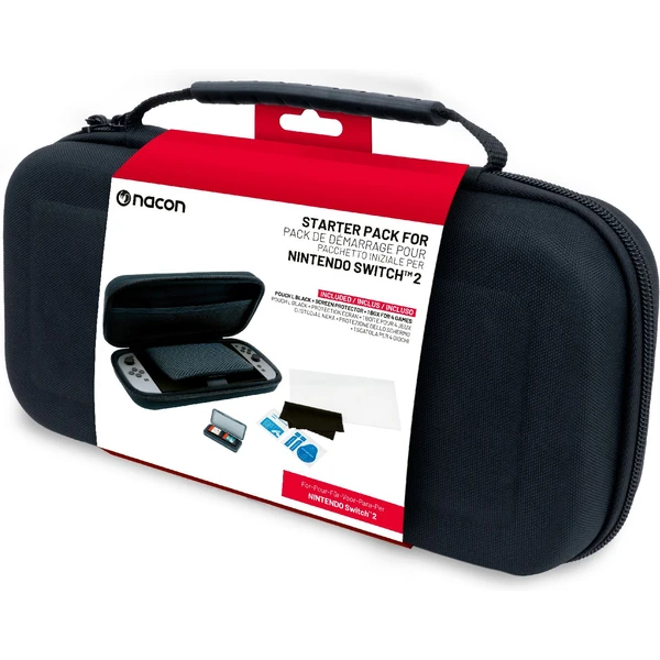 Nacon Starter Kit pro Switch 2 černý - Pouzdra - Hlavní obrázek