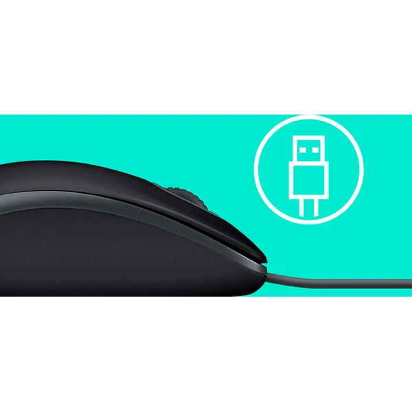 Logitech B110 myš, černá - Myši - Obrázek 7ERO600301