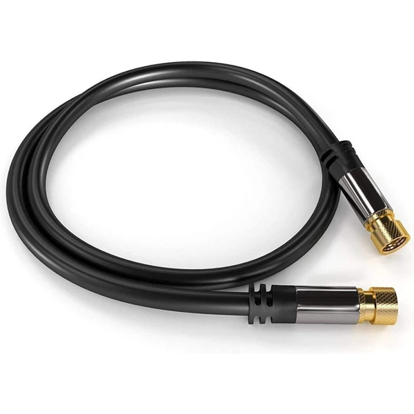 PremiumCord HQ Koaxial F/Koaxial F satelitní kabel 1,5m černý - Kabely a redukce - Obrázek 7ETU000501