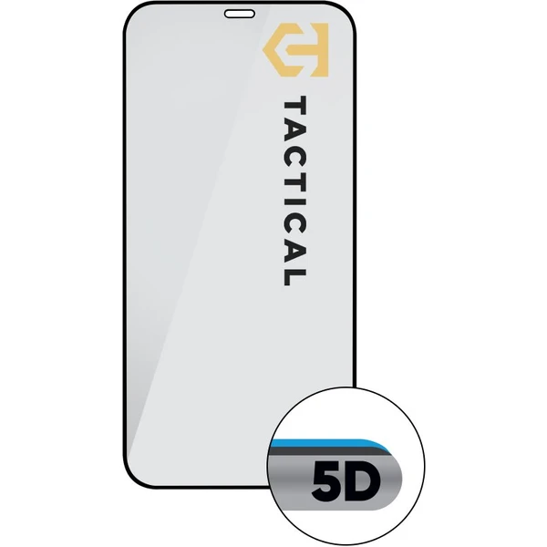 Tactical Glass Shield 5D sklo pro iPhone 12/12 Pro černé - Ochranné folie a skla - Obrázek 7FN2G00101