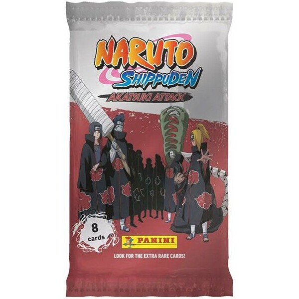 Panini Naruto Shippuden Akatsuki Attacks Trading Cards Booster