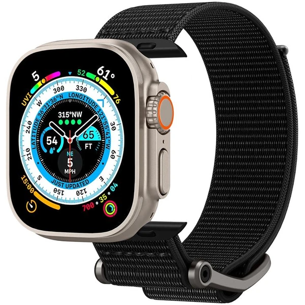 Spigen DuraPro Flex řemínek Apple Watch 49/45/44/42mm černý - Řemínky - Obrázek 7GC5000L01
