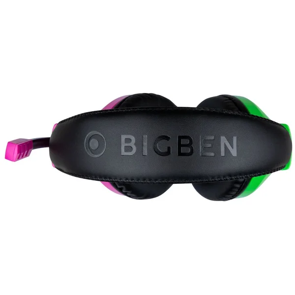 Headset Bigben Wired Stereo Pink + Green (Switch) - Sluchátka - Obrázek 7GQMF00101