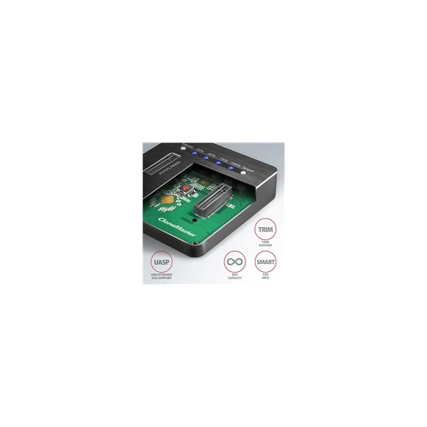 AXAGON Dokovací stanice pro 2x M.2 SATA - USB-C 3.2 Gen 2 - Externí boxy - Obrázek 7H60700301