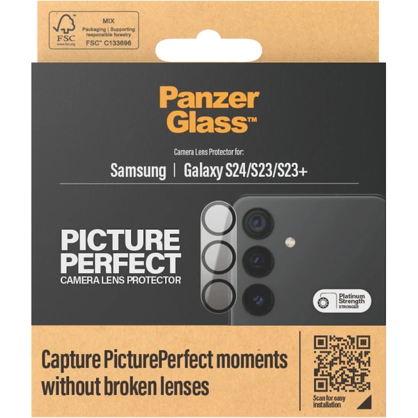 PanzerGlass Camera Protector Samsung Galaxy S24/S23/S23+ - Ochranné folie a skla - Obrázek 7HC1000O01