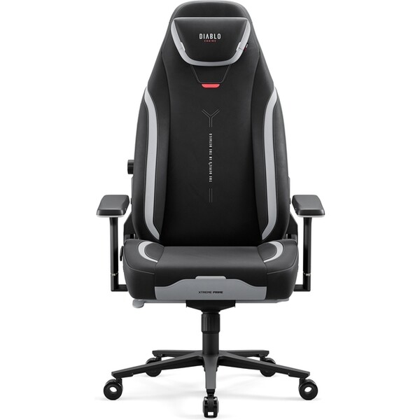 Diablo X.Eye Prime Normal Size herní židle černá Černá/stříbrná