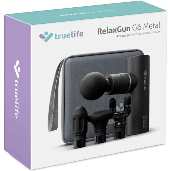 TrueLife RelaxGun G6 Metal masážní stroj - Masážní přístroje - Obrázek 7HE0000N01