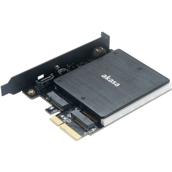 Akasa RGB adaptér M.2 SSD do PCIe x4 (AK-PCCM2P-03) - Řadiče - Obrázek 7I6X600301