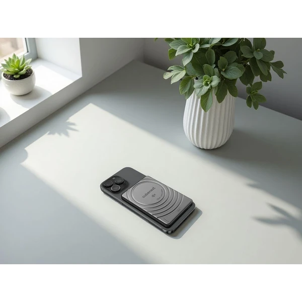 CubeNest SQ1B3D SlimDual Qi2/MagSafe powerbanka (5000 mAh) černá - Powerbanky - Obrázek 7I9R000K01