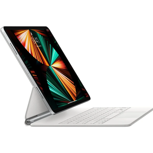Apple iPad Pro 12,9" (2022) / iPad Air 13" (2024) Magic Keyboard klávesnice INT bílá - Pouzdra s klávesnicí - Obrázek 7ICFF00101