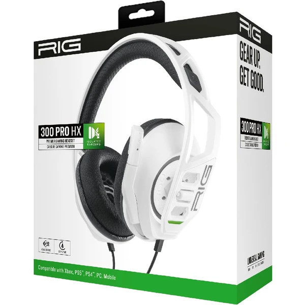 Nacon RIG 300 PRO HX herní headset pro XONE/XSX|S bílý - Sluchátka - Obrázek 7J37700301