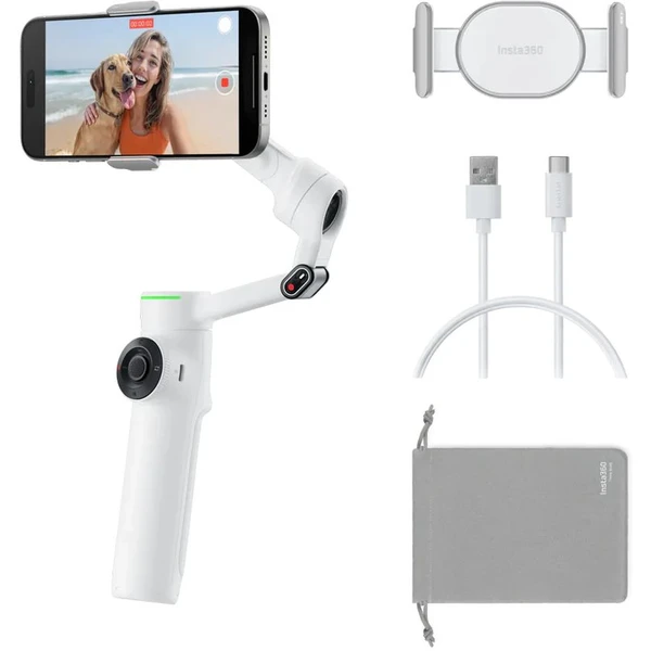 Insta360 Flow 2 Pro stabilizátor bílý - Stabilizátory - Obrázek 7J4D000P01