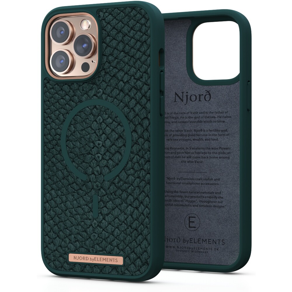 NJORD Jörd MagSafe case iPhone 13 Pro Max green