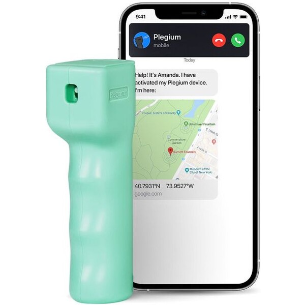 Plegium smart pepřový sprej mini - zelený