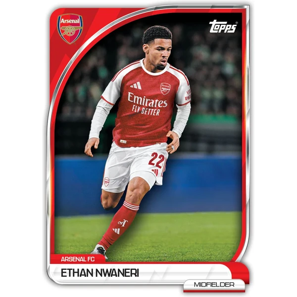 Fotbalové karty Topps 2025-2026 Collector Tin Arsenal - Fotbalové karty - Obrázek 7K3J000K01