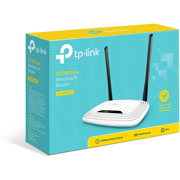 TP-Link TL-WR841N Wi-Fi 4 router bílý - Routery - Obrázek 7KBFF00101