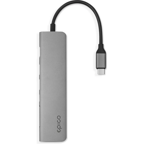 iWant by Epico 7v1 multimediální hub 8K s USB-C vesmírně šedý - USB huby - Obrázek 7KEK000K01