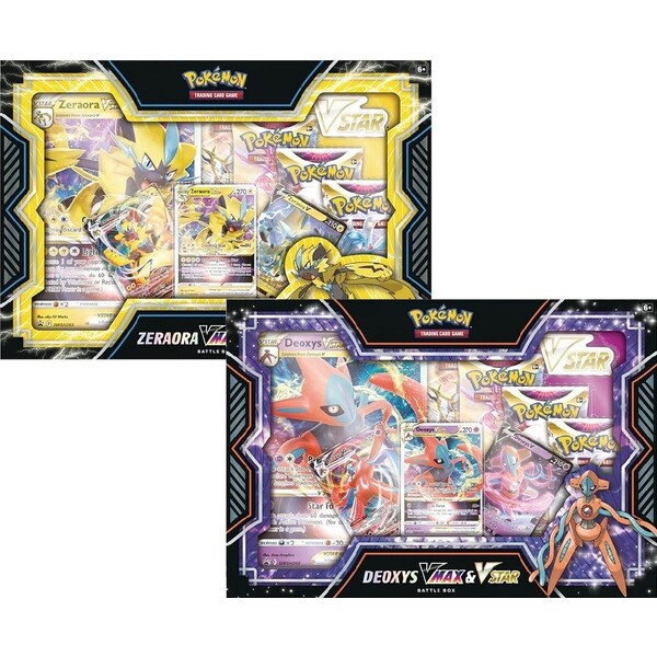 Pokémon TCG: Battle Box - Deoxys / Zeraora VMAX & VSTAR